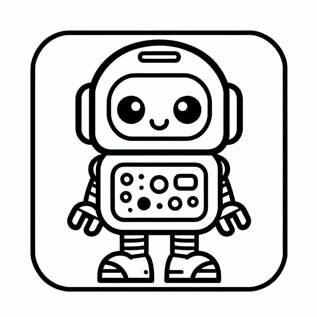 robotic, simple for little kids
