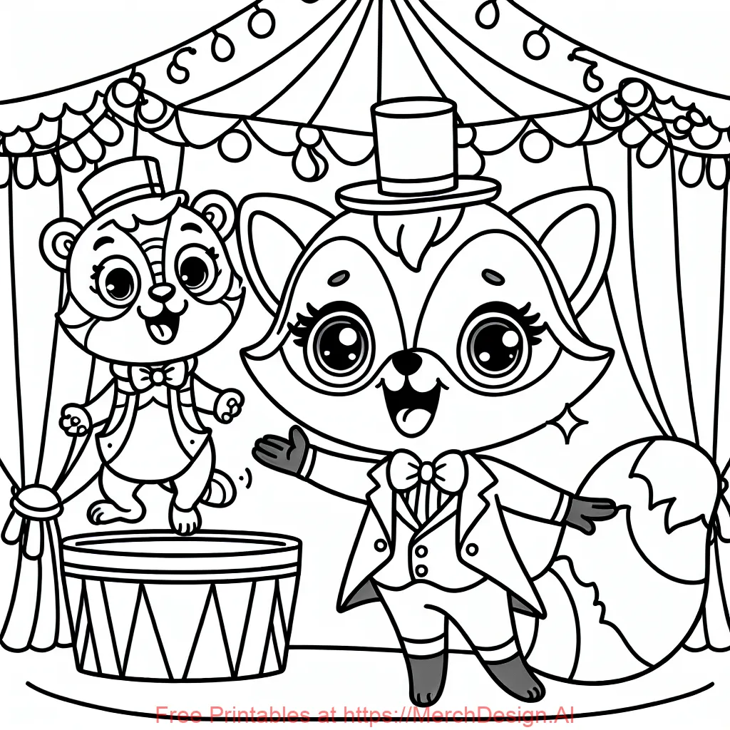 Cute animal at circus