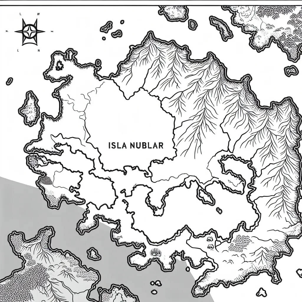Map of isla nublar