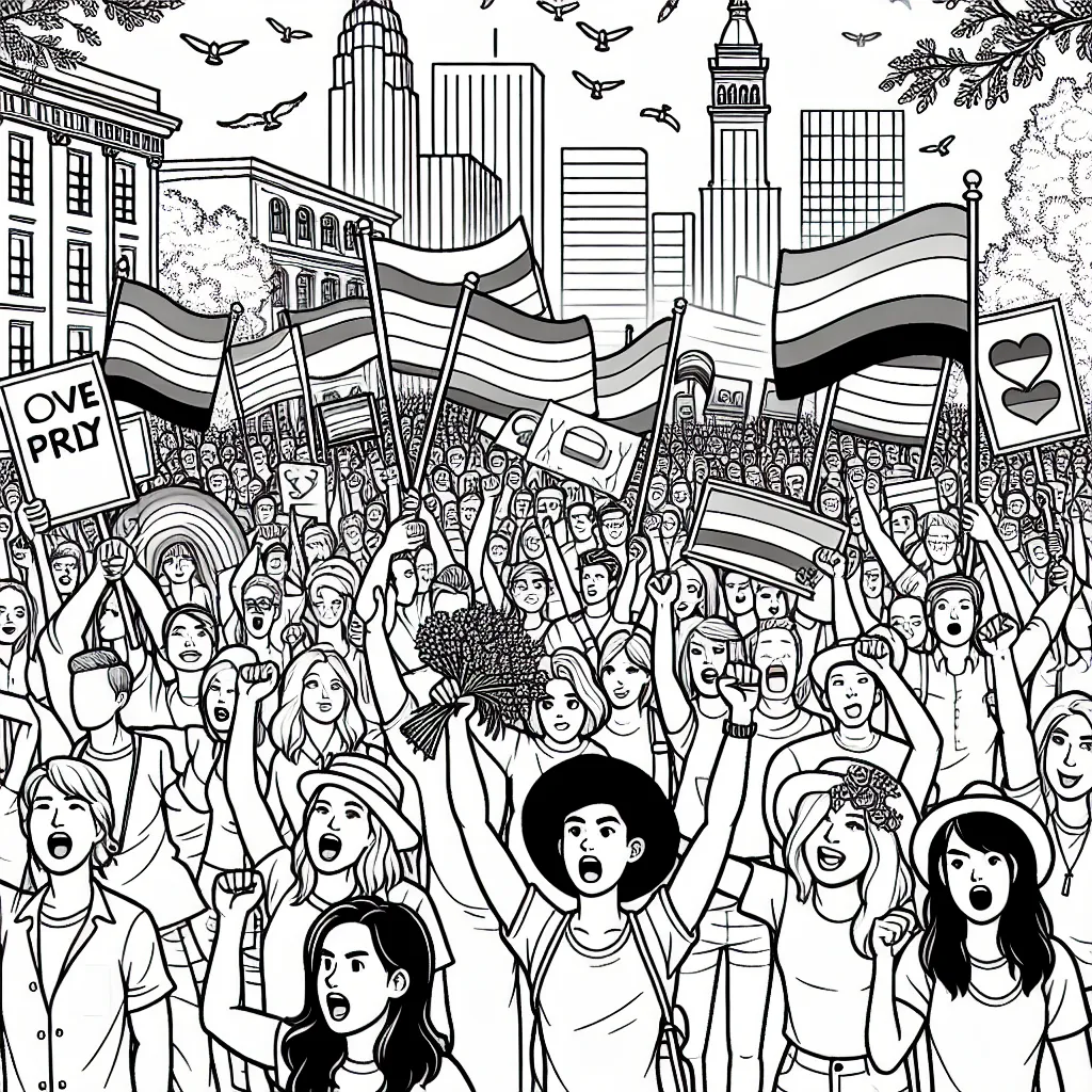 Lgbtqi  pride march