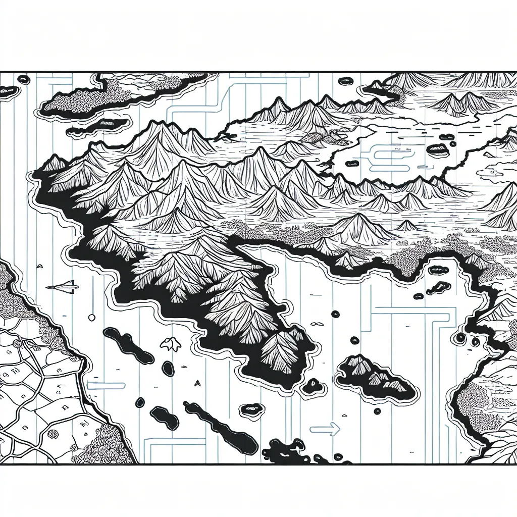 Isla nublar map
