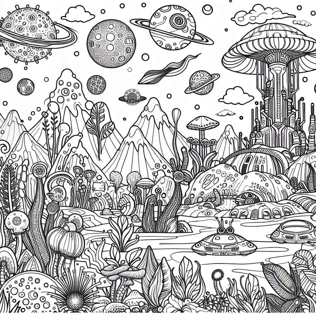 alien dreamscape